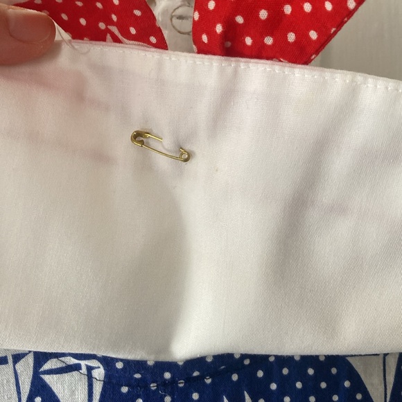 Healthtex vintage Blue and White Sailboat Kids Dress - Picture 10 of 11